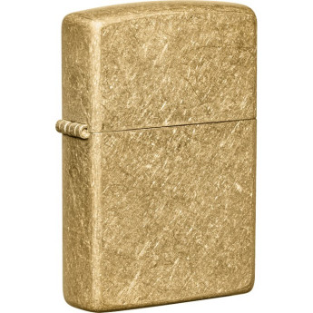 Зажигалка ZIPPO CLASSIC TUMBLED BRASS 49477